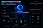 Ventilateur Holographique 3D LUMORA™